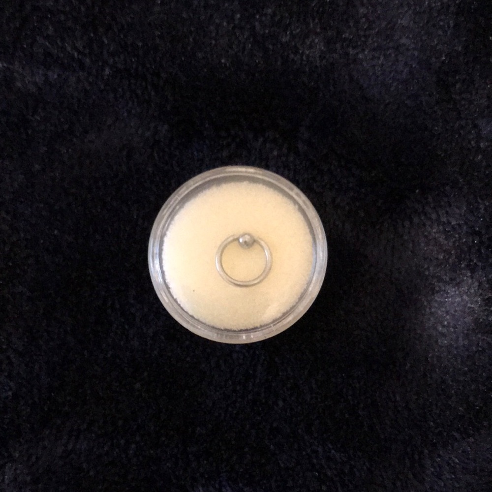 Captive Bead hoop